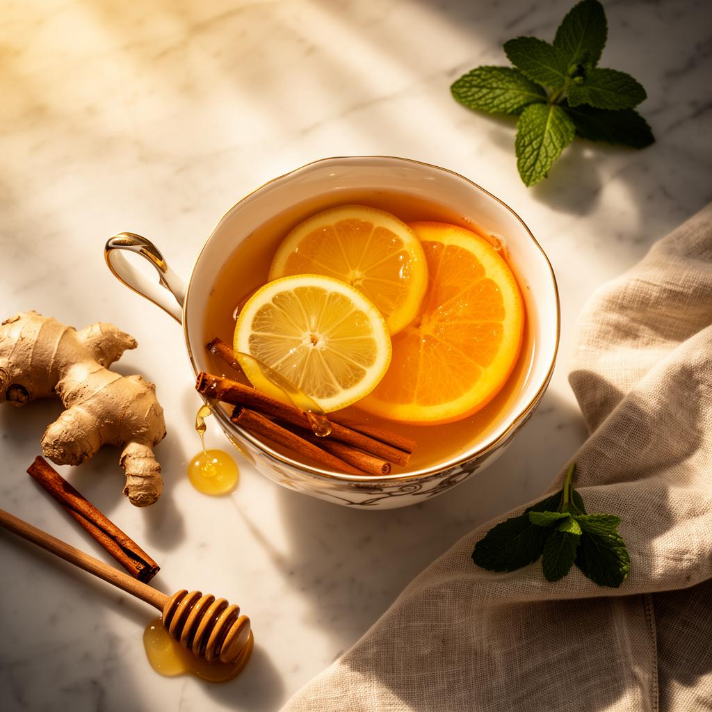 Slow Mornings: Honey Citrus Tea